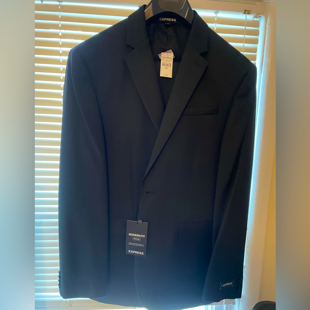 Mens black suit